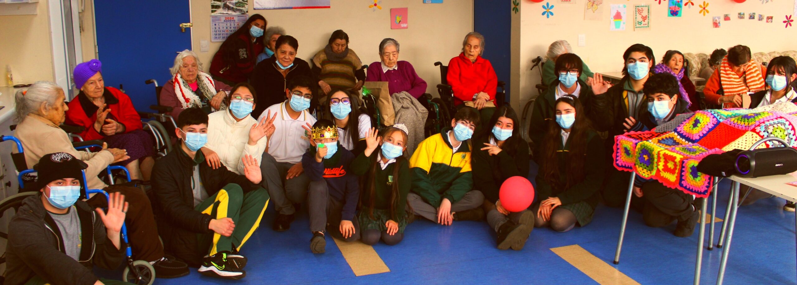 Visita al Hogar Elisa Luna de Mora