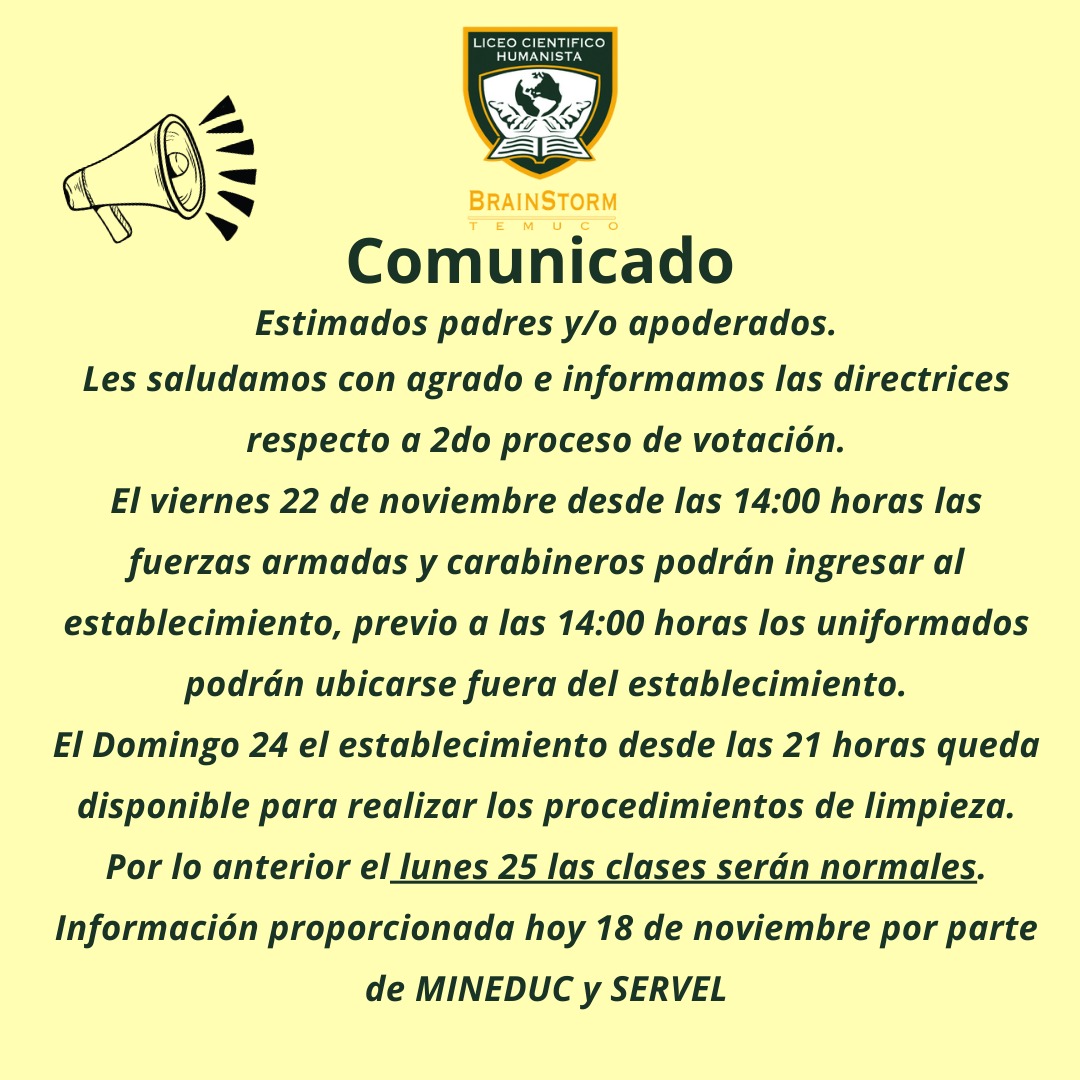 Comunicado